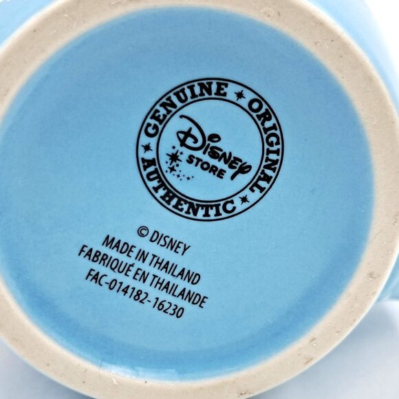 Disney Frozen Anna and Elsa Mug Light Blue Snowflake Heart Coffee Tea Cup - Picture 5 of 5